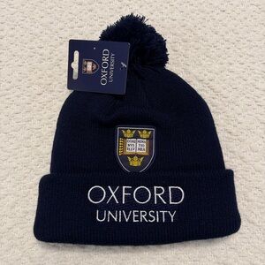 Oxford University Beanie Official Merchandise Navy Blue NWT